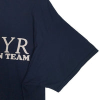 LEF HO ZEPHYR レフホー ゼファー プリントTシャツ ネイビー Size L 福生店