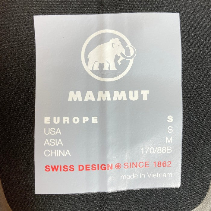 MAMMUT マムート 1010-26551-0052 CLIMATE Rain レインウェア上下セット レインスーツ レインウェア ブラック sizeS 瑞穂店