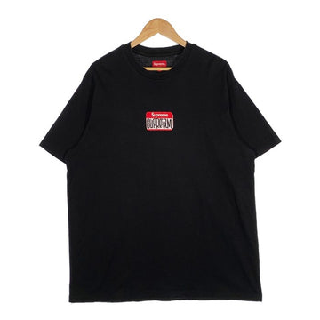 SUPREME シュプリーム 21AW Gonz Nametag S/S TOP ゴンズ ネームタグ Tシャツ ブラック Size XL 福生店