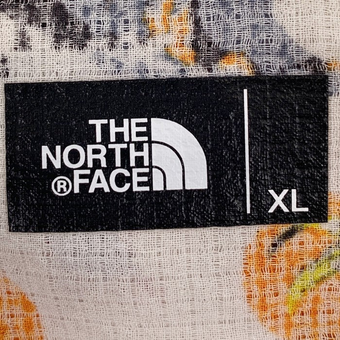 THE NORTH FACE ノースフェイス Climbing Summer Shorts クライミングサマーショーツ ショートパンツ 総柄プリント ホワイト NB41939 Size XL 福生店