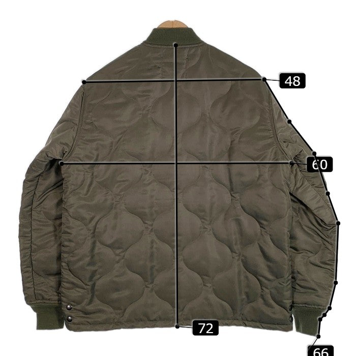 WAIPER ワイパー 米軍 CWU-9/P キルティングライナージャケット セージグリーン Size XL 福生店