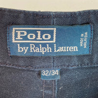 Polo Ralph Lauren ポロ ラルフローレン ダック地 ダブルニー ワークパンツ ネイビー sizeW32 瑞穂店