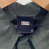 KITH キス パイル地 ロゴ 半袖 ポロシャツ グリーン Size M 福生店