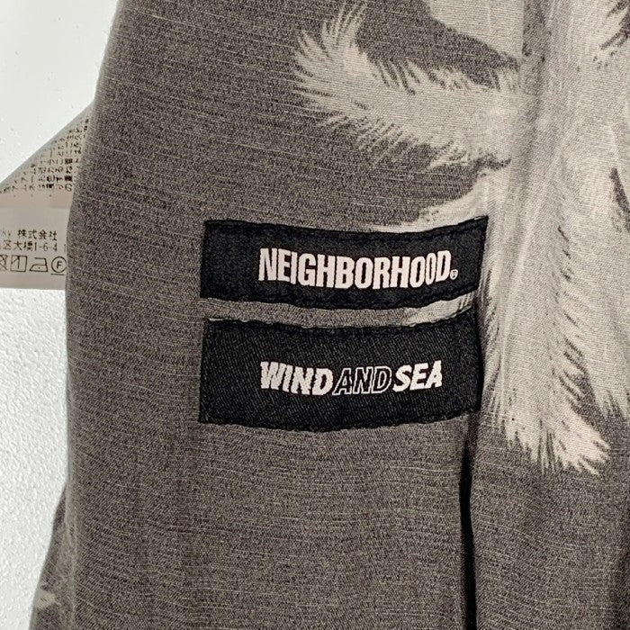 NEIGHBORHOOD x WIND AND SEA NHWDS HAWAIIAN R-ST BLACK 221FRWSN ...