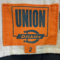 Dickies ディッキーズ×UNION ユニオン21AW 213M40UO01 カットオフ ワーク パンツ ブラック size2 瑞穂店