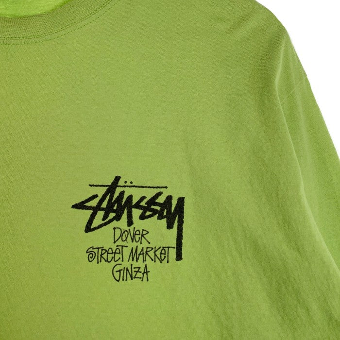 STUSSY ステューシー プリント ロングスリーブTシャツ ドーバーストリートマーケット銀座 グリーン Size L 福生店