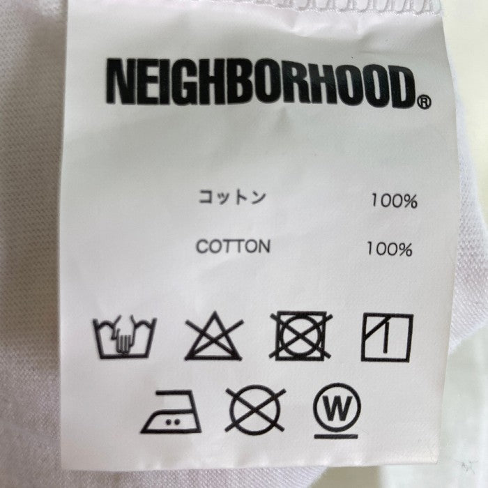 NEIGHBORHOOD ネイバーフッド 19CG2 長袖Tシャツ ホワイト sizeM 瑞穂店