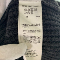 Schott ショット DULL COLOR CABLE COTTON CARDIGAN ケーブルニットカーディガン ブラック USED加工 3124037 Size M 福生店