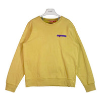 SUPREME シュプリーム 18FW Connect Crewneck Sweatshirt クルーネック スウェットシャツ イエロー sizeM  瑞穂店