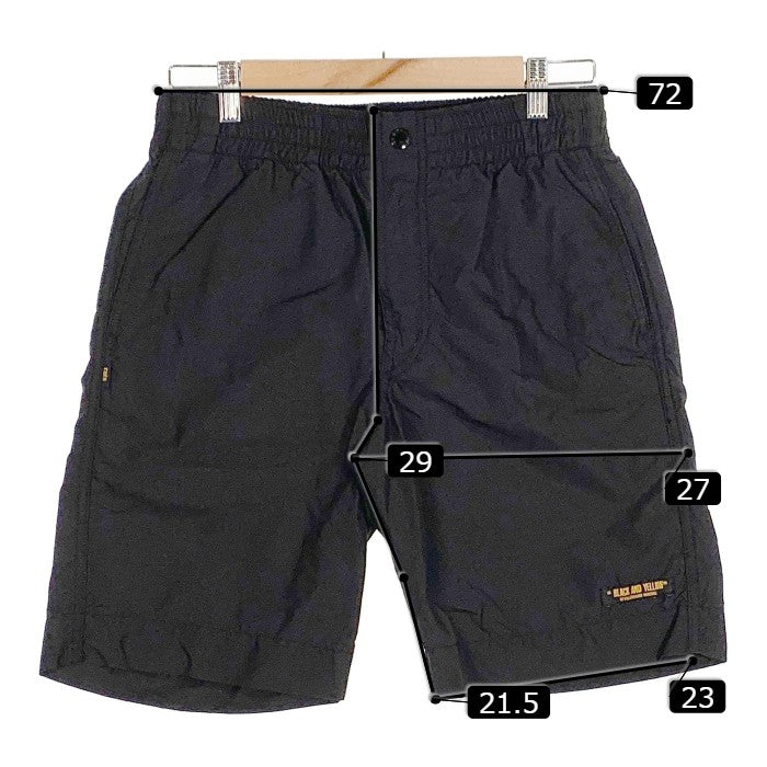 RATS ラッツ 23SS C/N SHORTS コットン ナイロン ショーツ ショートパンツ ブラック Size M 福生店