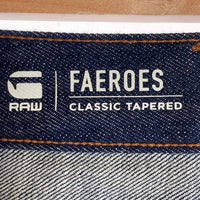 G-STAR RAW ジースターロゥ Faeroes Classic Straight Tapered Pants  デニムパンツ ブルー sizeW34 瑞穂店