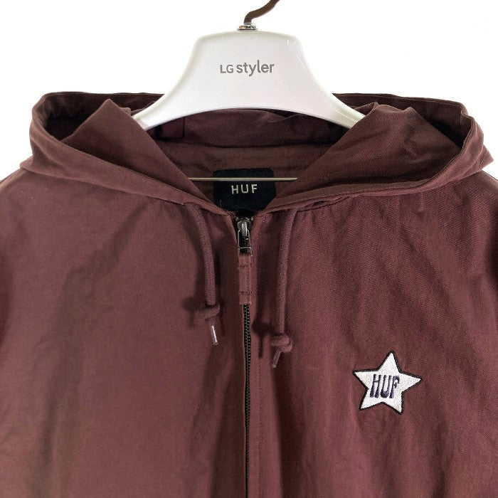 HUF ハフ H STARDUST JACKET マウンテンパーカー jk00412 ボルドー