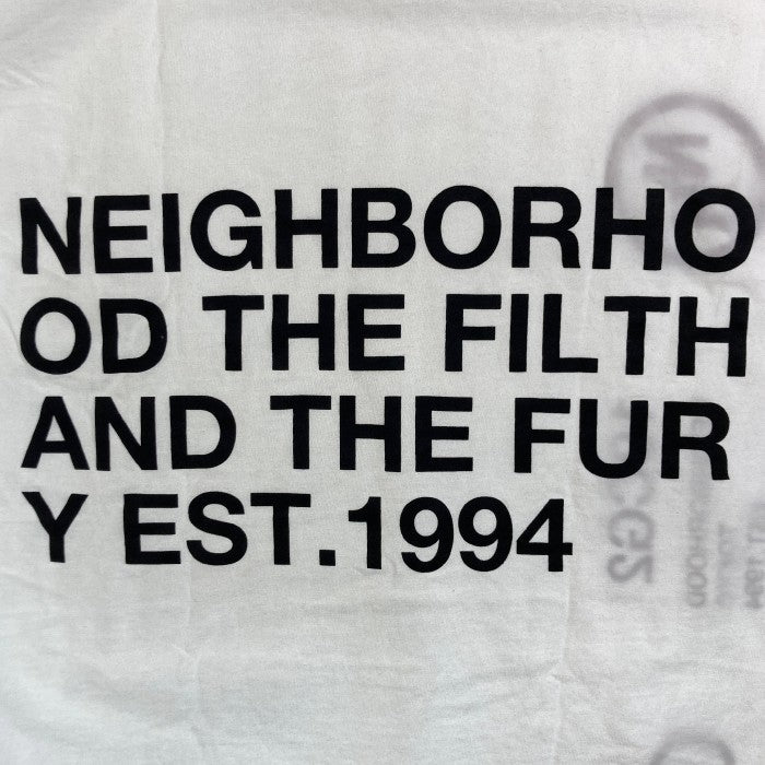 NEIGHBORHOOD ネイバーフッド 19CG2 長袖Tシャツ ホワイト sizeM 瑞穂店