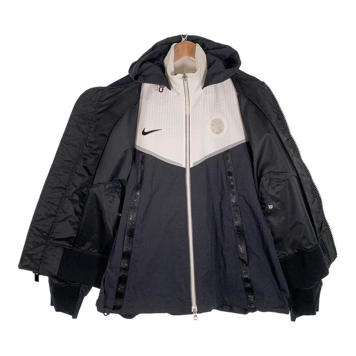 NIKE ナイキ 21AW sacai サカイ NRG LAYERED JKT レイヤード ドッキングジャケット ブラック CZ4678-010 Size XL 福生店