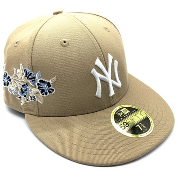 KITH キス 22SS NEW ERA ニューエラ  New York Yankees Floral Low Profile Fit Cap ヤンキース フローラル キャップ ベージュ Size 7 3/4 (61.5cm) 福生店