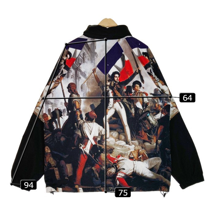 LFYT ラファイエット Lafayette FRENCH REVOLUTION POLYESTER JACKET LS211001 ジップアップ ジャケット 総柄 sizeXL 瑞穂店