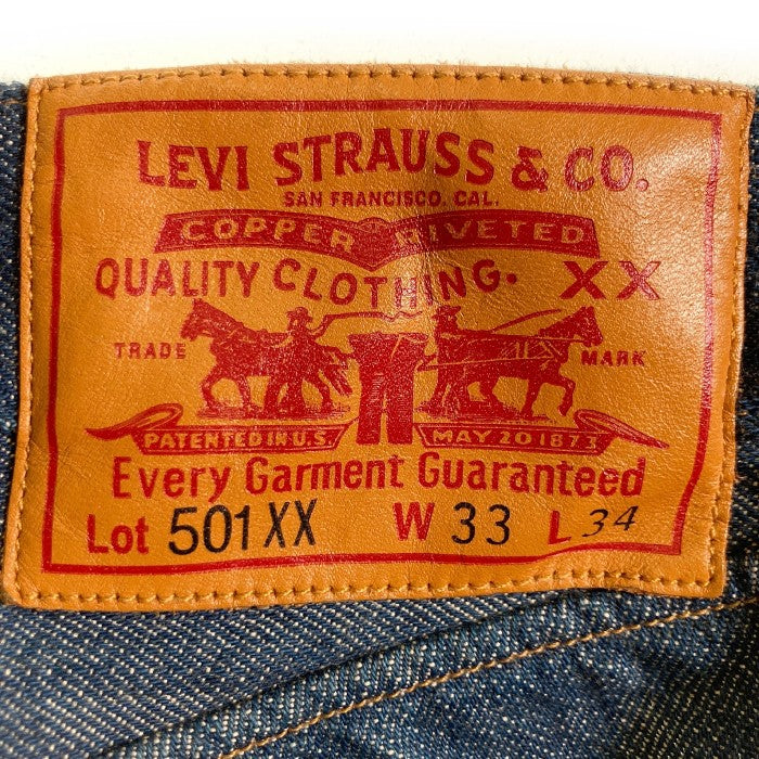 LEVI'S VINTAGE CLOTHING リーバイス ヴィンテージクロージング 90501-0009 1890年復刻 501XX シンチバック デニムパンツ インディゴ sizeW33 L34 瑞穂店