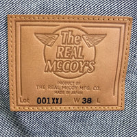 The REAL McCOY'S リアルマッコイズ MJ18030 001XXJ デニムジャケット Ｇジャン 2nd インディゴ size38 瑞穂店