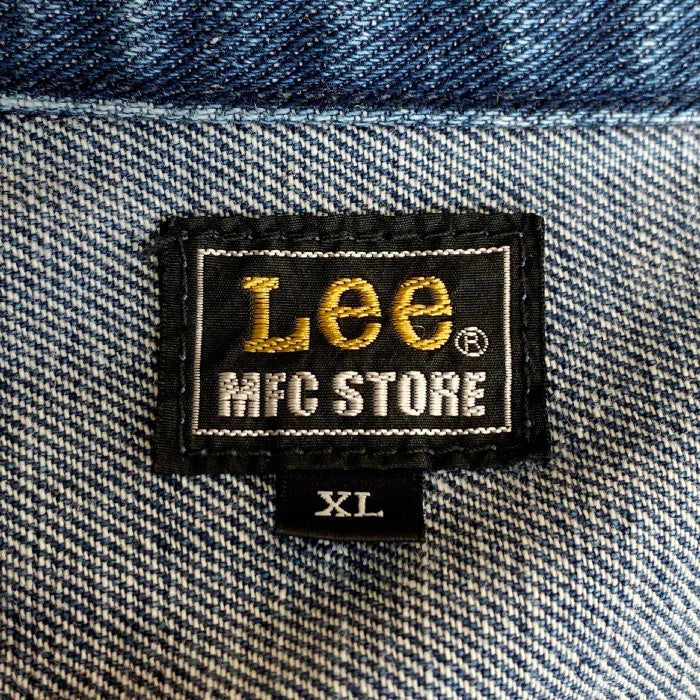 MFC STORE エムエフシーストア 22SS Lee リー Denim Fatigues Jacket デニムファティーグジャケット インディゴ Size XL 福生店