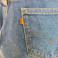 Levi's リーバイス 505 USA製 97年製 オレンジタブ 20505-0217 テーパードデニム ブルー sizeW32 瑞穂店