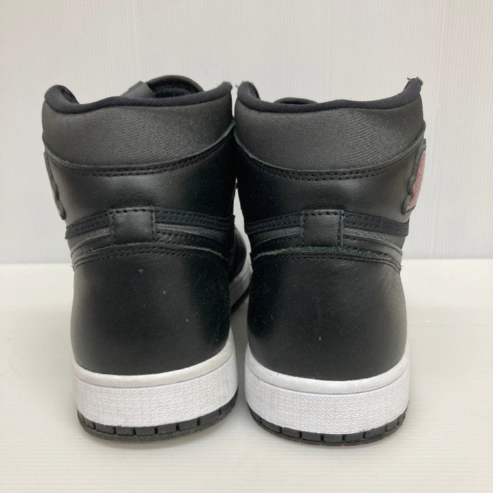 NIKE ナイキ AIR JORDAN 1 RETRO HIGH OG SATIN エアジョーダン1 レトロハイ サテン スニーカー 555088-060 ブラック size28.5cm 瑞穂店