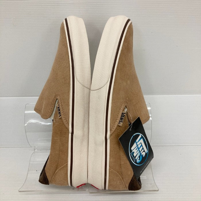 VANS バンズ V98CDR slip on スリッポン コーデュロイ ベージュ size27.5cm 瑞穂店