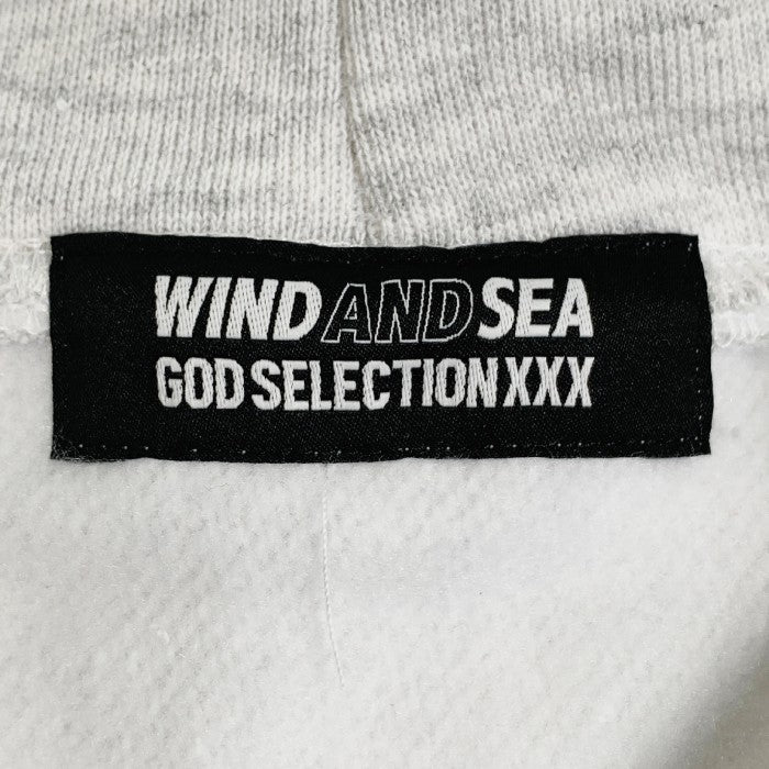 GOD SELECTION XXX ゴッドセレクショントリプルエックス 22AW WIND AND SEA ウィンダンシー Hoodie フーディー グレー GX-A23-WSHD-02 Size XL 福生店