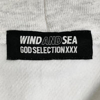 GOD SELECTION XXX ゴッドセレクショントリプルエックス 22AW WIND AND SEA ウィンダンシー Hoodie フーディー グレー GX-A23-WSHD-02 Size XL 福生店