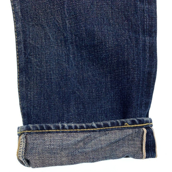 DENIME ドゥニーム 革パッチ デニムパンツ ジッパーフライ インディゴ Size 31 福生店