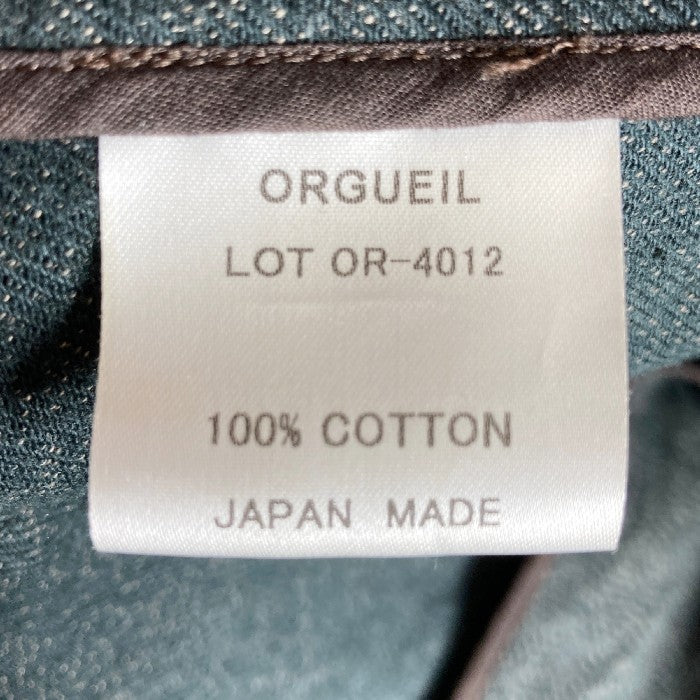 ORGUEIL オルゲイユ OR-4012 サックジャケット Sack Jacket グレー size40 瑞穂店