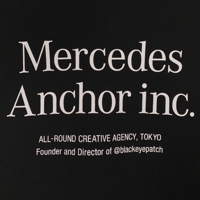 Mercedes Anchor Inc. メルセデスアンカーインク プルオーバー スウェットパーカー ブラック Size L 福生店