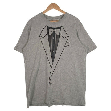 NIKE ナイキ 18AW OFF-WHITE オフホワイト NRG A6 TEE プリント Tシャツ グレー BQ0827-063 Size XL 福生店