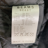 BEAMS HEART ビームスハート ウールスタジャン ブラック sizeL 瑞穂店