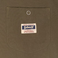 Schott ショット S/S TC WORK SHIRT 半袖 ワークシャツ オリーブ Size M 福生店