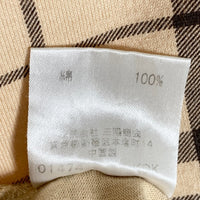 BURBERRY バーバリー ブルーレーベル チェック Tシャツ ベージュ sizeM 瑞穂店