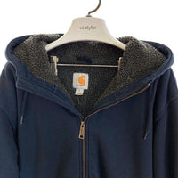 carhartt カーハート RAIN DEFENDER 裏ボア シェルパ パーカー ネイビー sizeL 瑞穂店