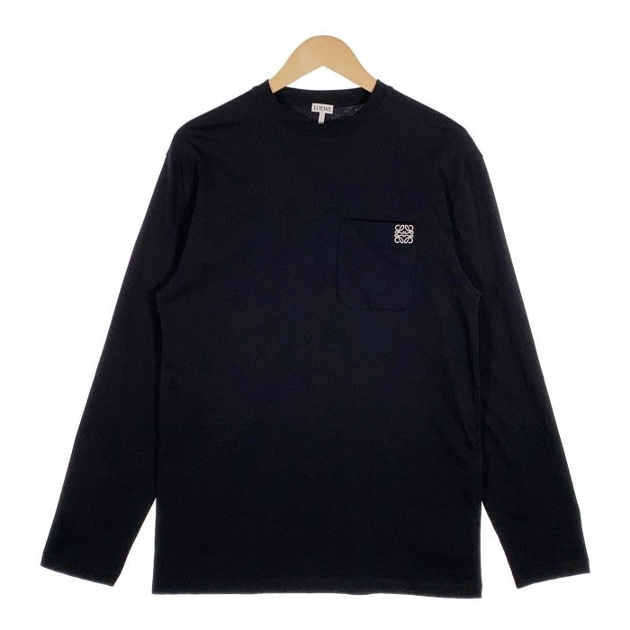 LOEWE ロエベ 23AW ANAGRAM LONG SLEEVE T-SHIRT アナグラム ロングスリーブ Tシャツ ブラック H526Y24J04 Size S 福生店