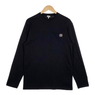 LOEWE ロエベ 23AW ANAGRAM LONG SLEEVE T-SHIRT アナグラム ロングスリーブ Tシャツ ブラック H526Y24J04 Size S 福生店