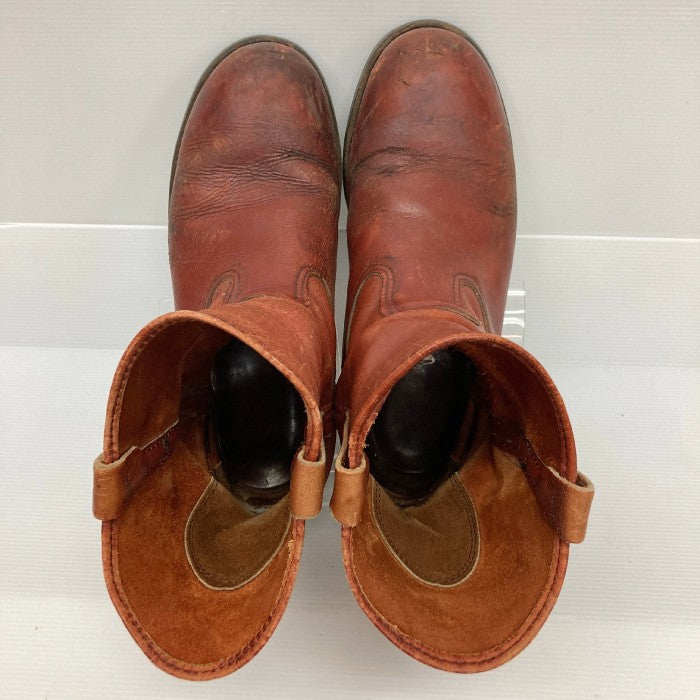 REDWING レッドウィング 495 PECOS BOOTS ペコスブーツ スチールトゥ 赤茶 size9.5EE 瑞穂店