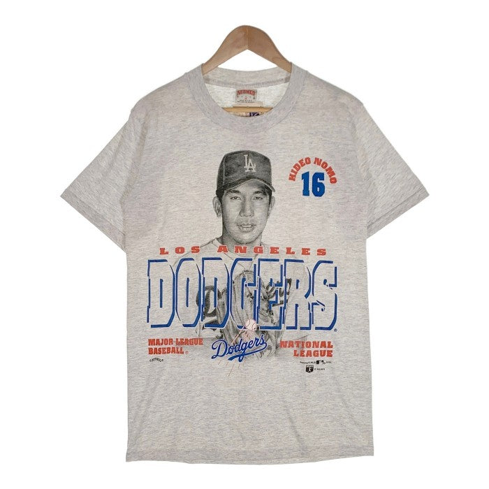 90's NUTMEG NOMO Print Tee 野茂英雄 フォトプリントTシャツ デッドストック Size M 福生店
