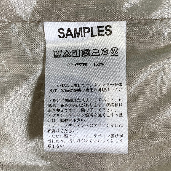 SAMPLES サンプルス 総柄プリント 中綿ジャケット グレー Size XL 福生店