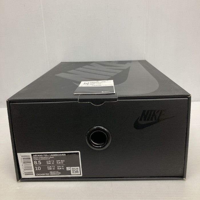 UNDERCOVER × NIKE アンダーカバー × ナイキ CN2408-700 AIR MAX 720 エアマックス720 スニーカー ブラック size26.5cm 瑞穂店