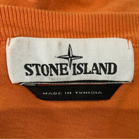 STONE ISLAND ストーンアイランド L/S TEE プリント ロングスリーブTシャツ オレンジ Size L 福生店