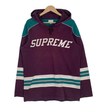 SUPREME シュプリーム 15SS Hooded Hockey Top フード ホッケートップ パープル Size L 福生店