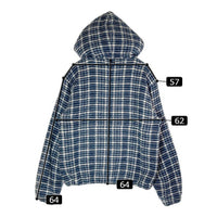 STUSSY ステューシー フランエルワークジャケット ブルー sizeM 瑞穂店