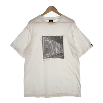 EXAMPLE エグザンプル プリント Tシャツ ホワイト Size XL 福生店