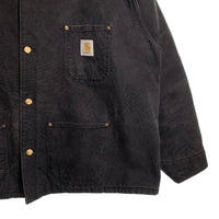 Carhartt カーハート Michigan Chore Coat チョアコート ブラック ブランケットライナー Size - 福生店