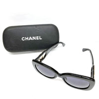 CHANEL シャネル ココマーク マトラッセ サングラス 05253 94305 ゴールド金具 ブラック 瑞穂店