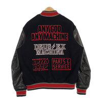 DEUS EX MACHINA デウスエクスマキナ SPEEDSHOP BOMBER スピードショップ ボンバージャケット スタジャン ブラック Size M 福生店