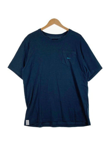 DESENDANT ディセンダント ポケット Tシャツ ネイビー size3 瑞穂店